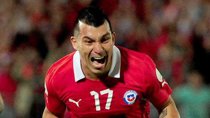 Colombia - Cile Gary Medel