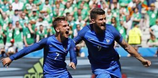 doppietta Griezmann e la Francia vola ai quarti