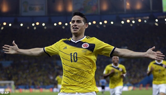 Colombia vincente con Rodriguez