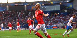 Euro 2016: Galles – Russia 3-0, Bale è primo nel girone Non solo Bale: il Galles è anche Ramsey, autore del primo gol in Galles - Russia