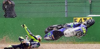 MotoGp: Rossi caduta Assen, vince Miller Rossi caduta Assen, mondiale più difficile