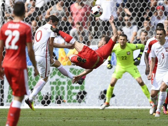 shaqiri Polonia ai quarti, supera la Svizzera ai rigori