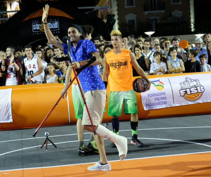 Tamberi e il Basket: