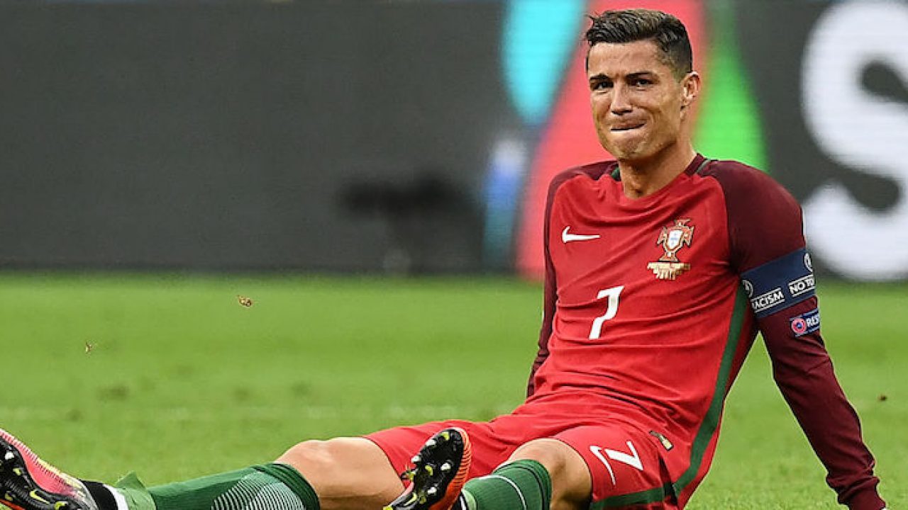 Infortunio Ronaldo EURO 2016: dal dramma alla gioia