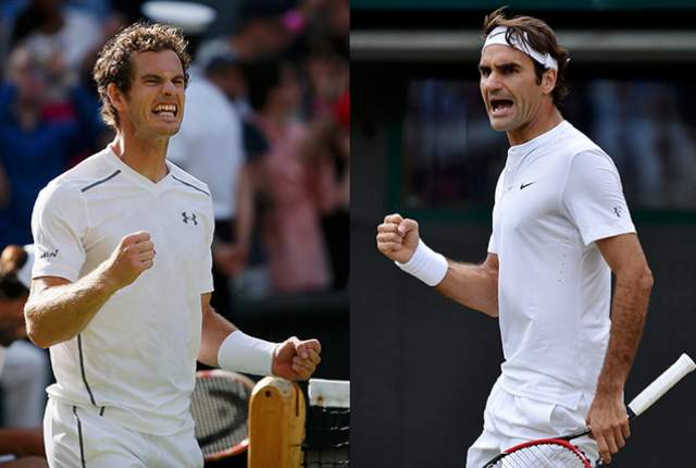 Wimbledon scommesse semifinali maschili, favoriti Federer e Murray