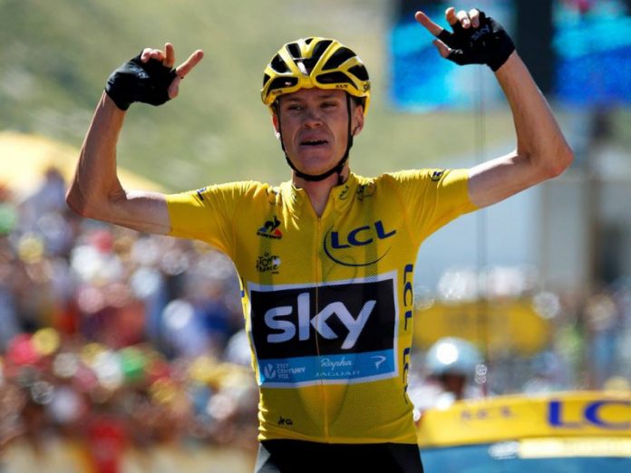 froome scommesse nona tappa, Froome maglia gialla