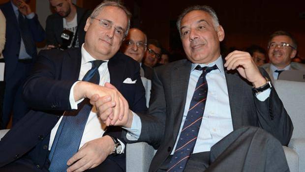 Pallotta contro Lotito, derby tra presidenti