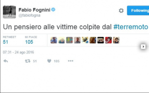 La solidarietà di Fognini