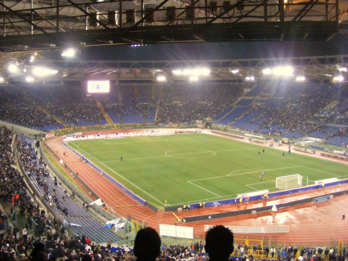 Stadio Olimpico Formazioni Roma-Raja Casablanca