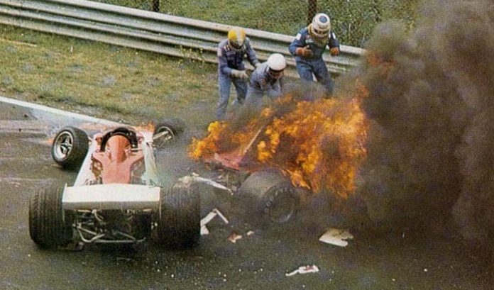 lauda incidente Lauda Nurburgring