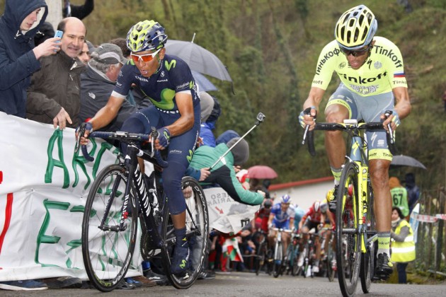 quintana Vuelta Quintana attacca