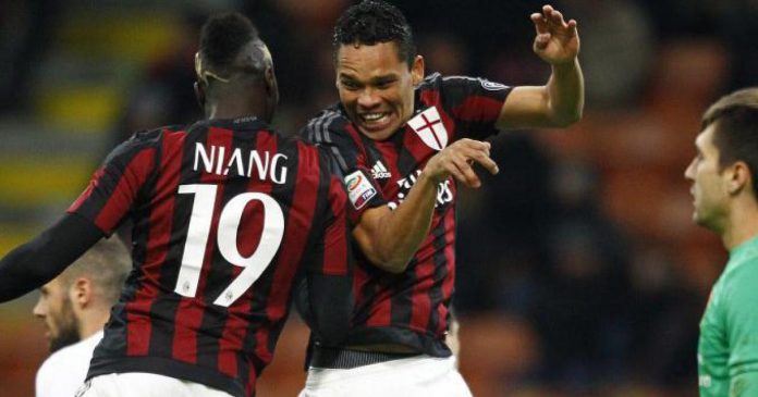 bacca niang Milan-Lazio probabili formazioni