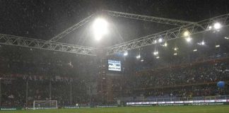 Diluvio a Marassi, Genoa-Fiorentina rinviata Genoa-Fiorentina rinvio