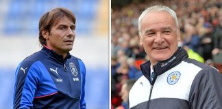 Derby tra allenatori italiani, Conte rimonta Ranieri Leicester-Chelsea Ranieri Conte