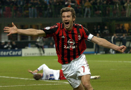shevchenko milan compleanno