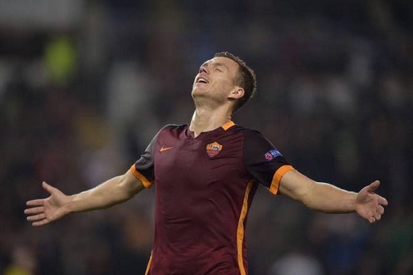 Dzeko Dybala Roma Juve