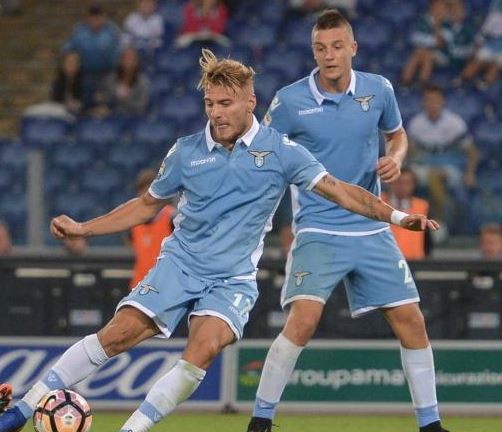 Doppietta di Ciro Immobile Risultato Udinese-Lazio 0-3