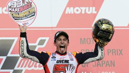 marquez MotoGp Motegi 2016 Marquez campione