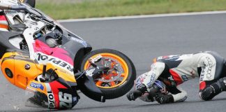 Motegi, frattura della clavicola per Pedrosa MotoGp Motegi 2016 Pedrosa infortunio clavicola