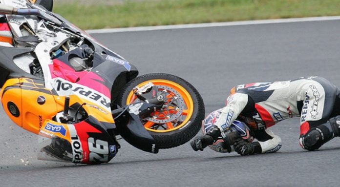 pedrosa MotoGp Motegi 2016 Pedrosa infortunio clavicola