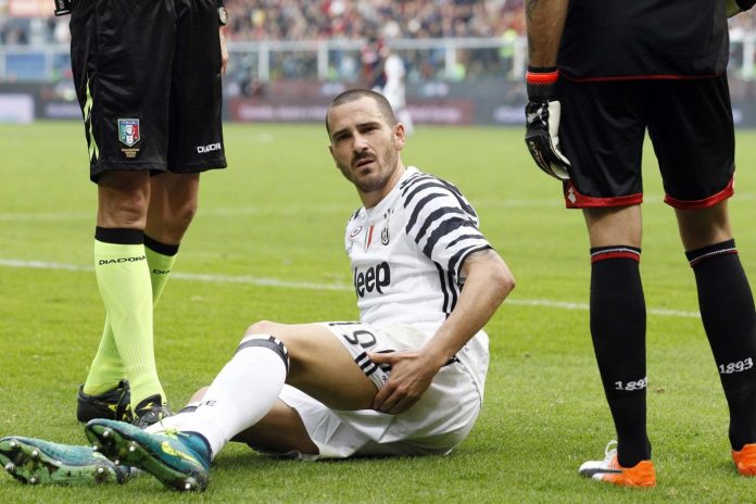 bonucci Serie A infortunati e squalificati quindicesima