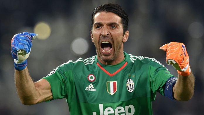 Gigi Buffon scansano champions league