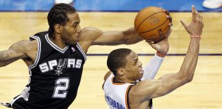 I Thunder piegano gli Spurs, cadono ancora i Cavs Basket Nba risultati