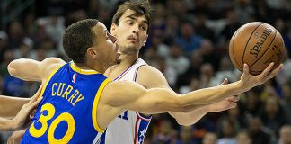I Warriors battono i Sixers, triple doppie di Westbrook e LBJ Basket Nba risultati