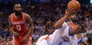 Westbrook batte Harden con l’ennesima tripla doppia, reazione Celtics, vincono i Clippers Risultati notte Nba