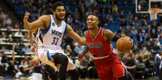 I Wolves spezzano la striscia vincente dei Blazers, North Carolina campione Ncaa Basket Nba risultati