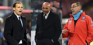 Allenatori italiani migliori, la top five del 2016-17 Allenatori italiani migliori