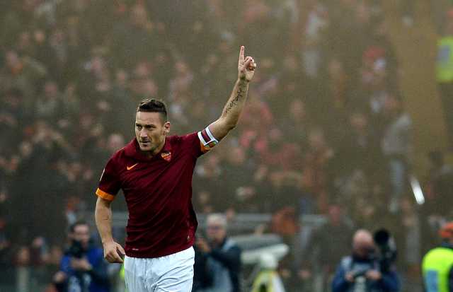 Addio di Totti