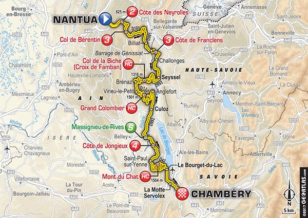 Attesi gli scalatori e gli uomini di classifica Tour de France 2017 quote 9 tappa