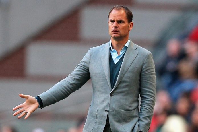 Un'inglese per Frank de Boer Frank de Boer in Premier League