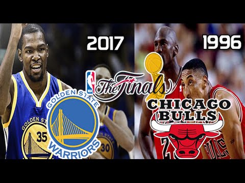 warriors Warriors 2017 Bulls 1996