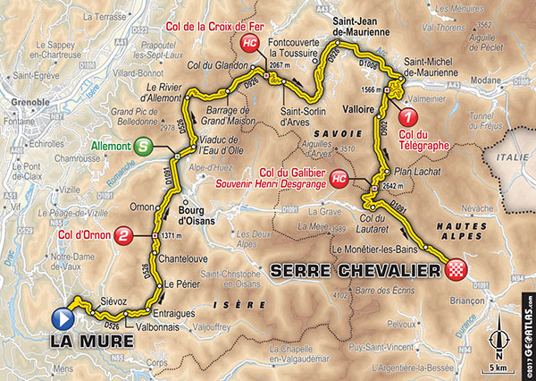 Tour de France 2017 quote 17 tappa