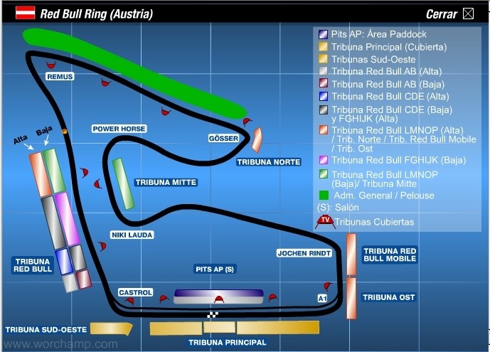 Il Red Bull Ring Quote GP Austria