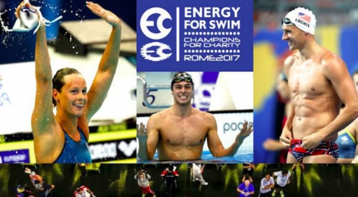 Energy for Swim Pellegrini Myers, sport e beneficienza.