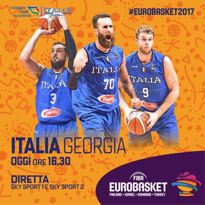 EuroBasket 2017 Italia Georgia vale il terzo posto
