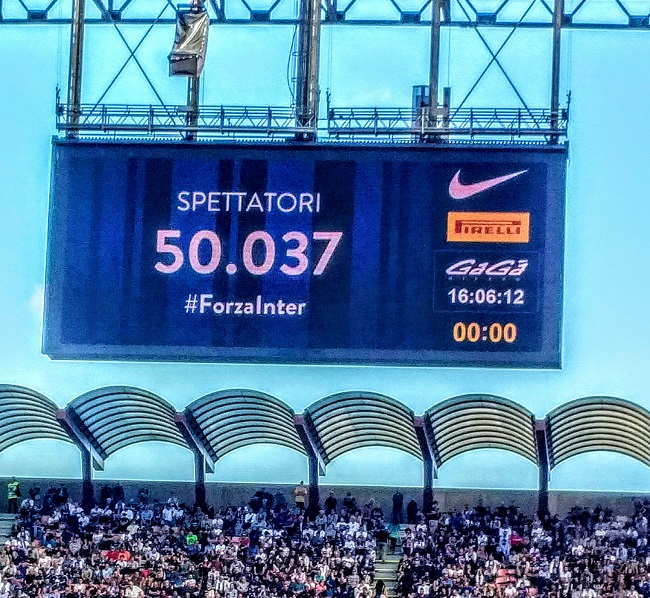 50.000 a San Siro Inter-Genoa 1-0