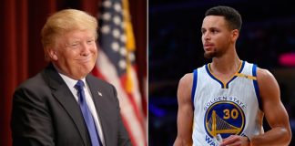 Trump Philadelphia Eagles Curry LeBron