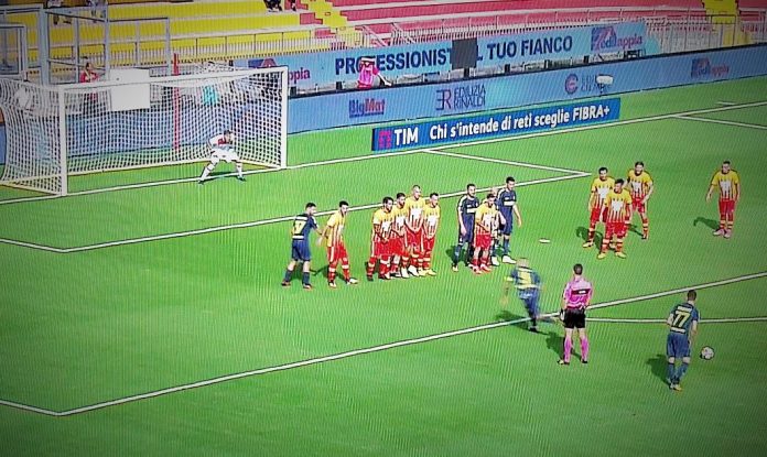Gol di Brozovic Brozovic