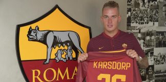 Crociato rotto per Karsdorp, torna a maggio. Di Francesco nei guai Karsdorp infortunio crociato rotto. Di Francesco nei guai.