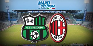 Sassuolo-Milan formazioni ufficiali Sassuolo-Milan