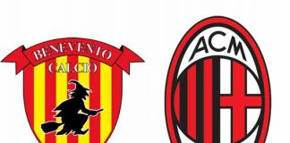 Formazioni Benevento-Milan