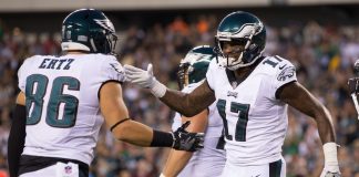 NFL, Philadelphia non si ferma, arranca Houston risultati nfl week 9 jeffery