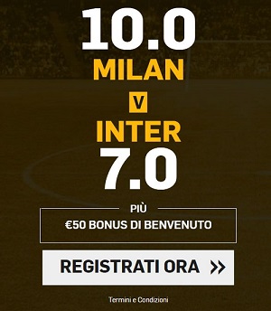 Bonus DerbyMilano