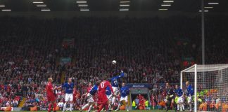 Liverpool Everton formazioni foto
