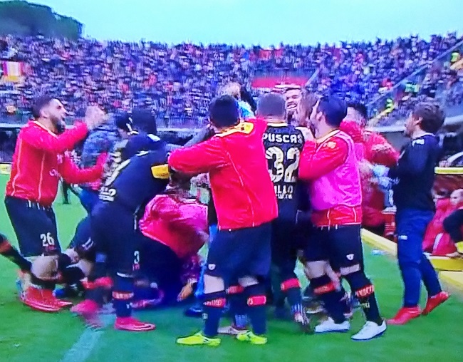 Benevento-Milan 2-2