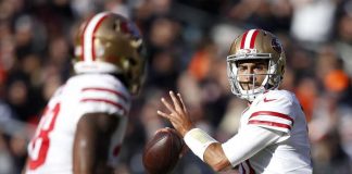 Risultati NFL Week 13 garoppolo